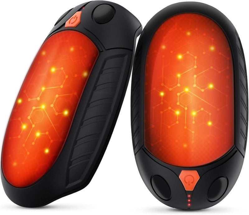 Gutimo Classic Hand Warmers Rechargeable 2 Pack, AI Temperature Control Pocket Size Electric Handwarmers, Quick Charge Portable Hand Warmer Great Gift for Christmas Outdoors, Hunting, Golf, Camping - Image 1